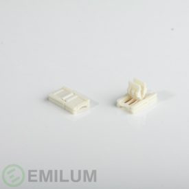 LED szalag csatlakozó bilincs, 10 db, 3 tűs, 10mm