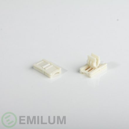 LED szalag csatlakozó bilincs, 10 db, 3 tűs, 10mm