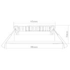 LED Swing Spot 24V, 5W, 2700K, CRI90