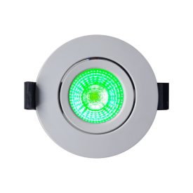 LED Swing Spot 24V, 5W, RGBW/2700K, CRI90