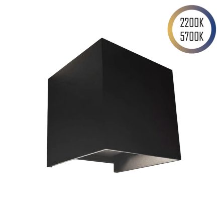 LED fali lámpa 24V, 10W, Tunable White, CRI90, IP54, fehér