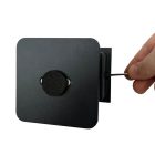 LED fali lámpa 24V, 8W, RGBW/2700K, CRI90, IP54 fekete