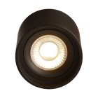 LED mennyezeti spot 24V, 8W, Dim to Warm, CRI90 fekete