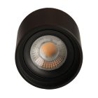 LED mennyezeti spot 24V, 8W, Dim to Warm, CRI90 fekete
