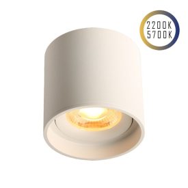   LED Mennyezeti Spot 24V, 8W, 2200K/5700K, CRI90 (DualWhite, Tuneable White, CCT)