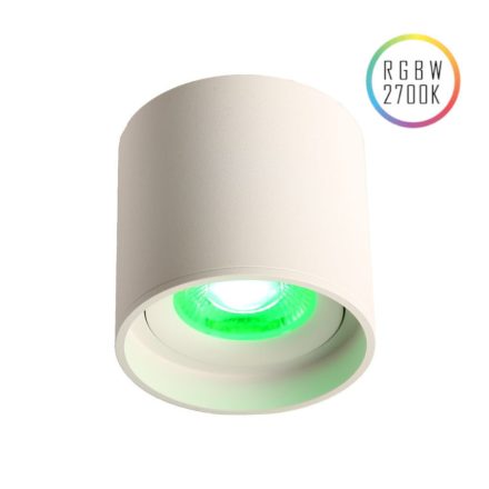 LED Mennyezeti Spot 24V, 8W, RGBW/2700K, CRI90 