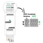 DMX, RS485, 4 portos elosztó (booster) Egyirányú