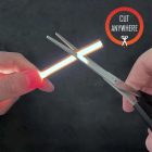 COB LED szalag 24V, 13W, 3000K, CRI90, 528 LED, IP20, 8 mm, szabadon vágható