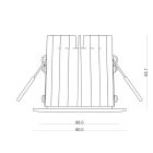 LED Spot 24V, 10W, RGBW/2700K, CRI90