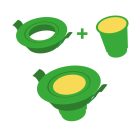 LED spot 24V, MR16, 7W, 2200K/5700K, CRI90 (Tuneable White, CCT)