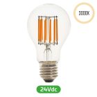 LED-Filament 24V, 8W, 3000K, E27