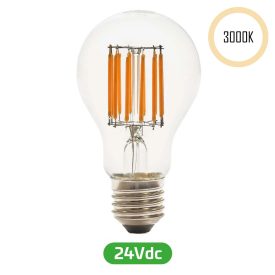 LED-Filament 24V, 8W, 3000K, E27
