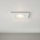 Swing Spot süllyesztett beépítőkeret – fehér, szögletes